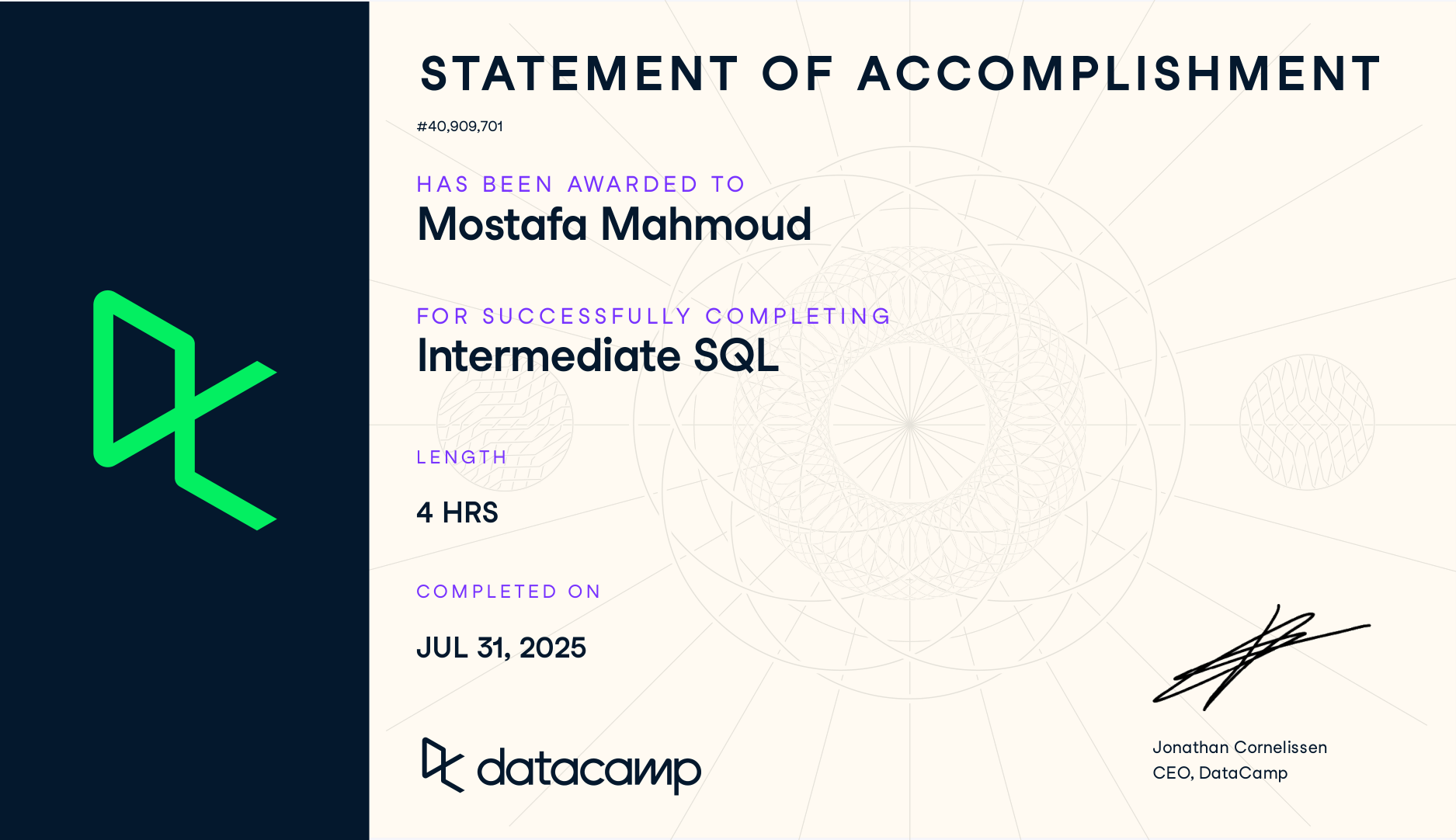 Intermediate SQL